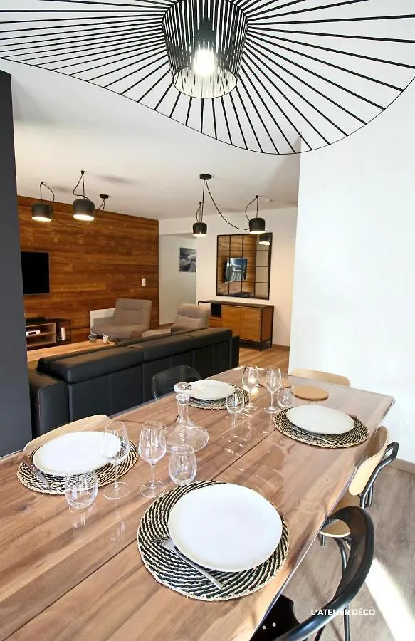 Apartman Magnifique T5 Duplex De Grand Standing 120M2 Neuf Classe 4 Etoiles Pour 8 Personnes En Plein Centre De Saint-Lary-Soulan